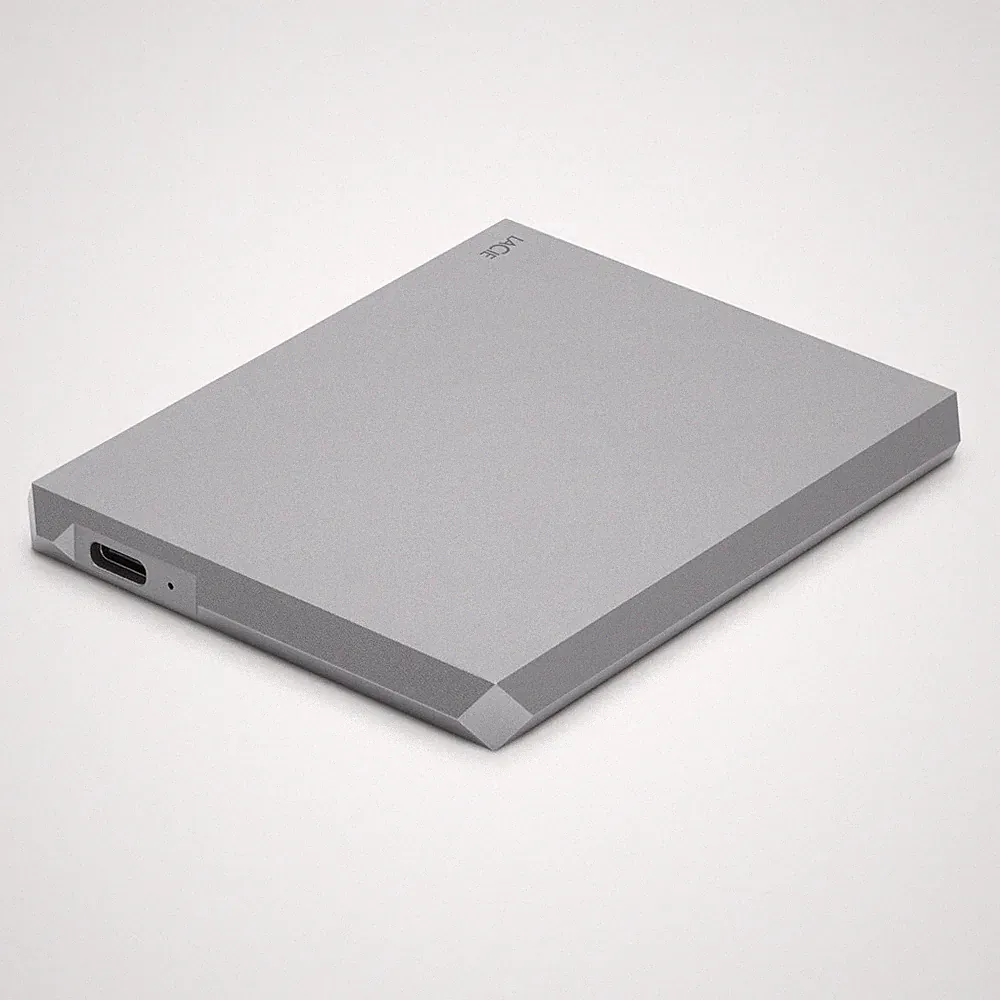 LaCie 500GB Mobile SSD High-Performance External SSD USB-C USB 3.0