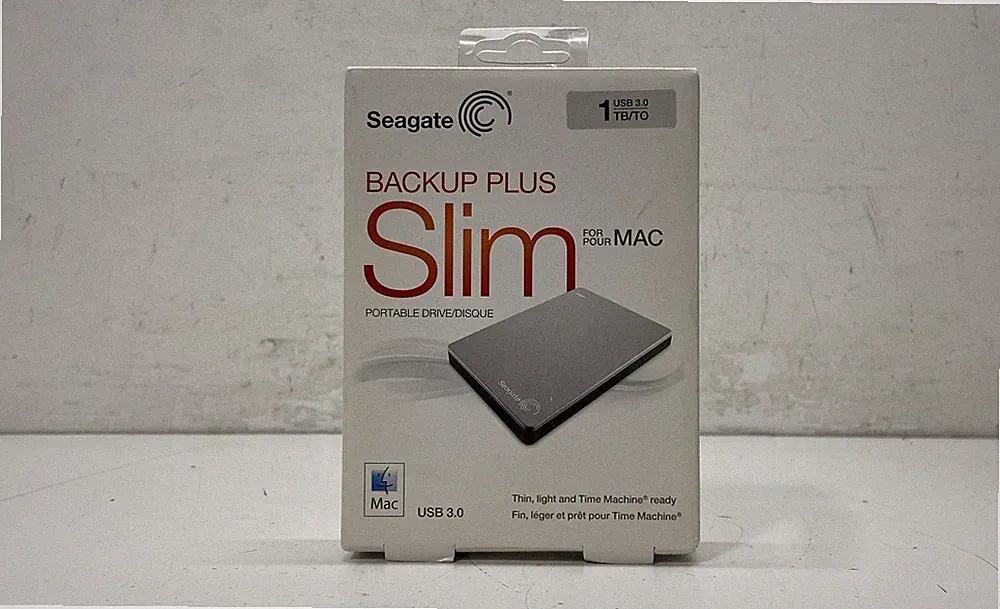 Seagate Backup Plus Slim Portable Drive 1TB (new)
