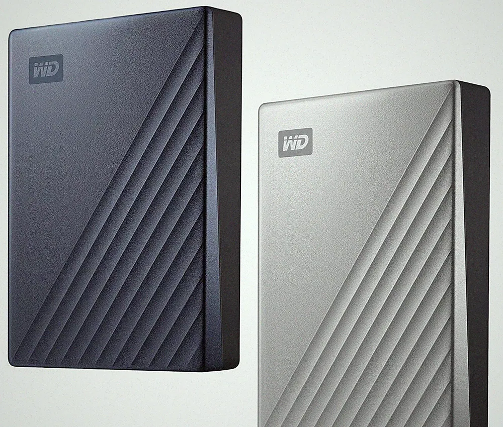WD My Passport Ultra Portable 1TB 2TB 4TB 5TB Storage External Hard Drive USB-C
